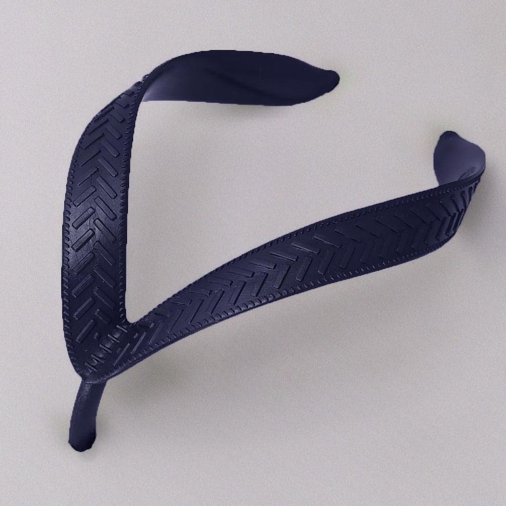 Correia Larga para Chinelos Modelo Tradicional Unissex cor Azul Marinho