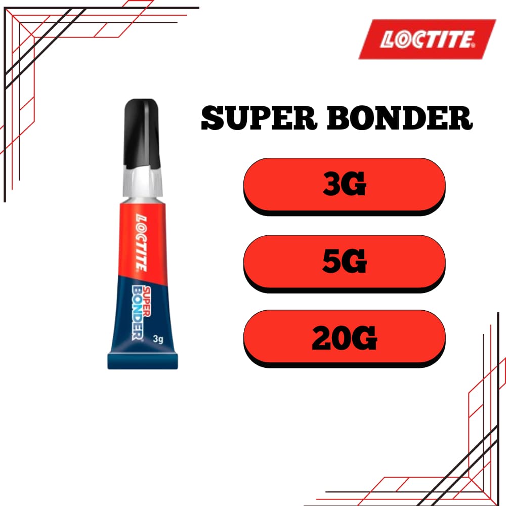 Super Bonder Original Loctite - Cola Instantânea Universal Múltiplos Materiais