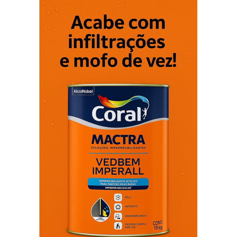 TINTA EMBORRACHADA FLEXÍVEL BRANCA – CORAL IMPERALL PREMIUM 10 EM 1