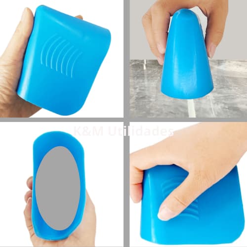 Raspador Suave Para Selante Piso De Borracha Vedação Fácil Aplicador  Rejunte Ergonômico Calafetagem