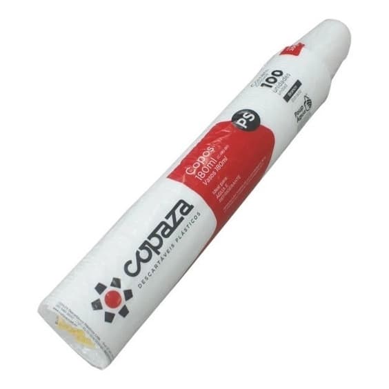 Copo 50ml - c/100 - Copinho para Molho Delivery Descartavel Café - copaza