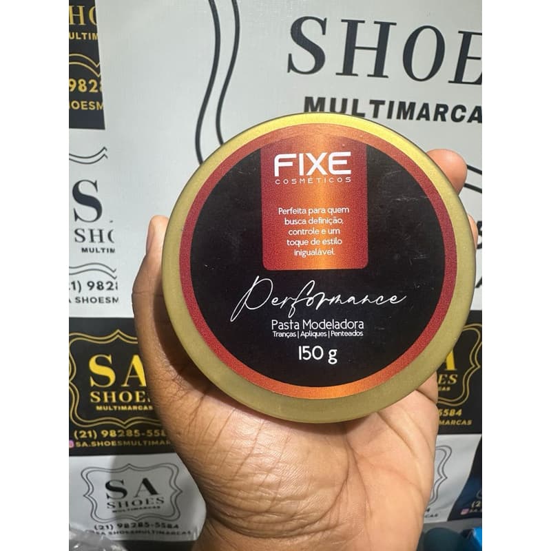 POMADA MODELADORA- 150g FIXE PARA PENTEADOS E TRANÇAS