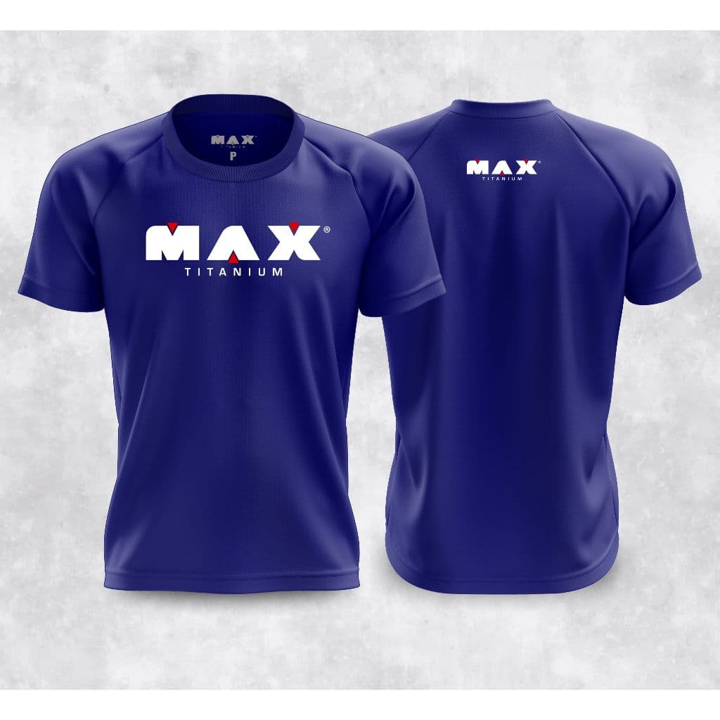 Camisa Max Titanium Dry Fit - Treino Academia Fitness