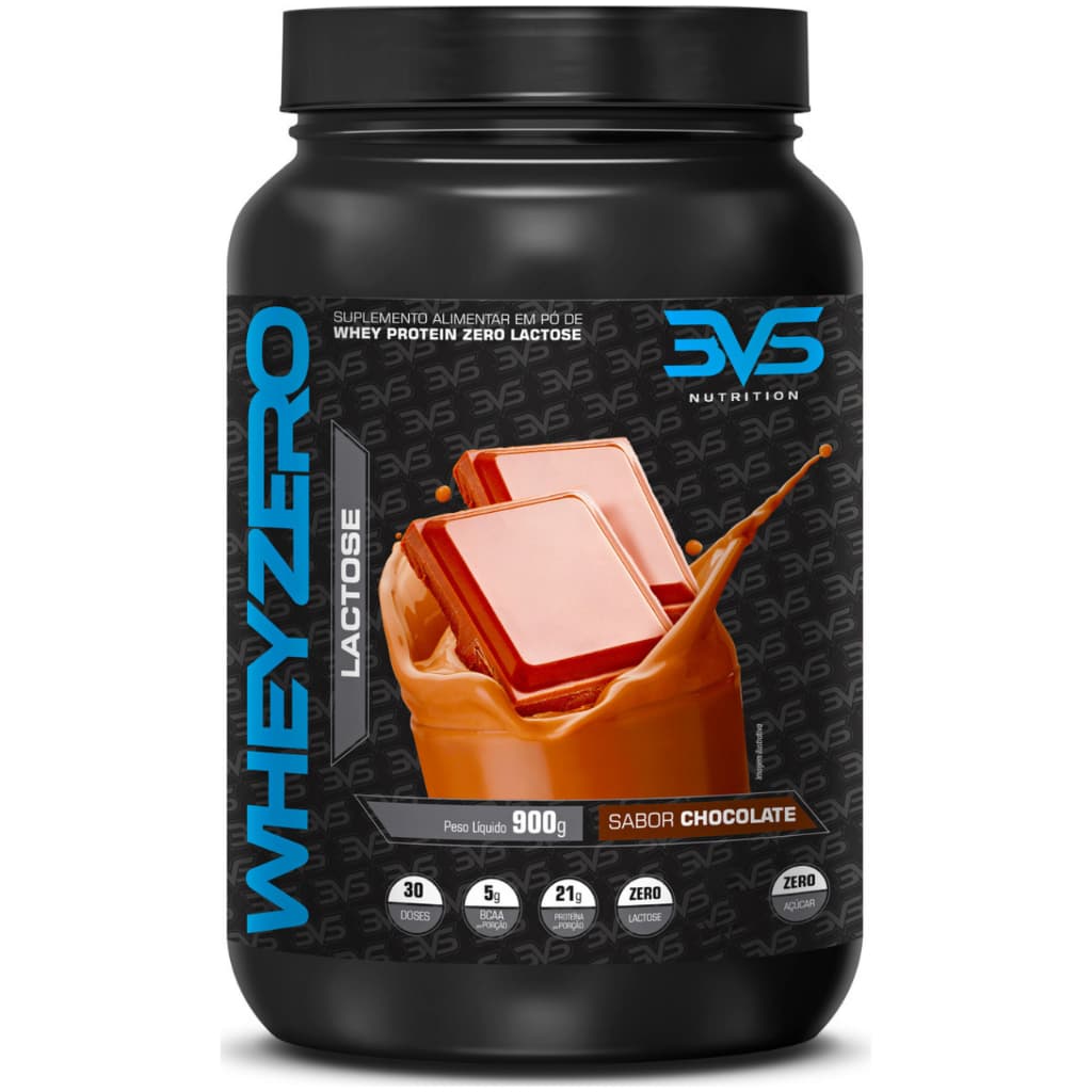 Whey Zero Lactose 900g - Fórmula Exclusiva com 21g De Proteína Por Dose