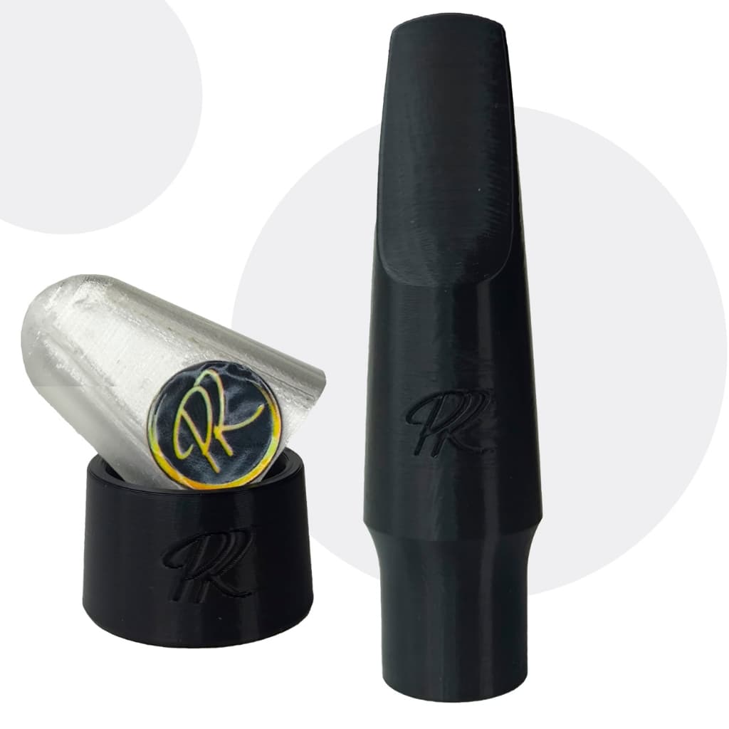 Boquilha Saxofone Tenor Plastireed Solid - Som Brilhante e Versátil - Testada Uma a Uma - Com Abraçadeira