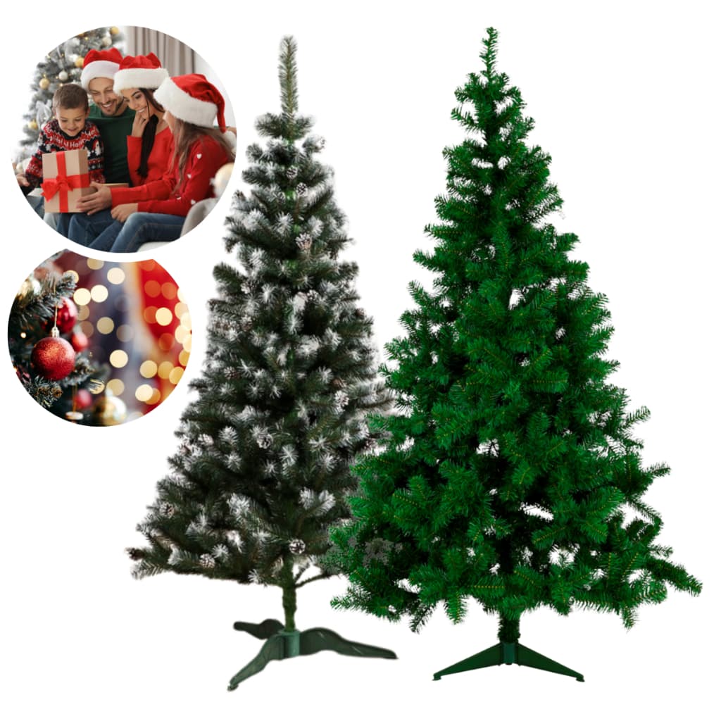 Árvore Natal Verde 60cm/120cm/150cm/180cm/210 Galhos Decoração Natalina Pinheiro Premium