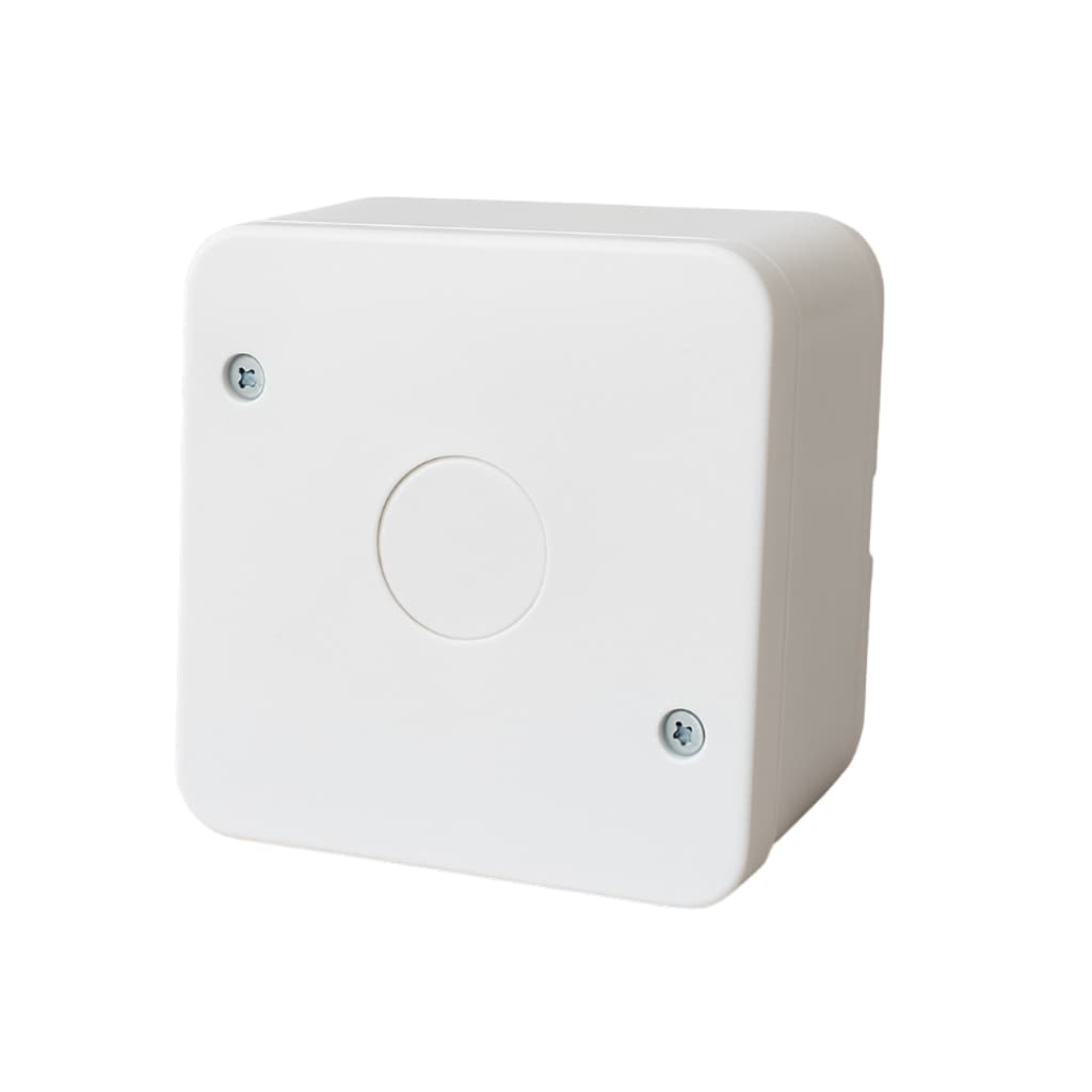 Kit Caixa Organizadora CFTV Plástica P/ Câmeras De Segurança IP65 Sobrepor Externa