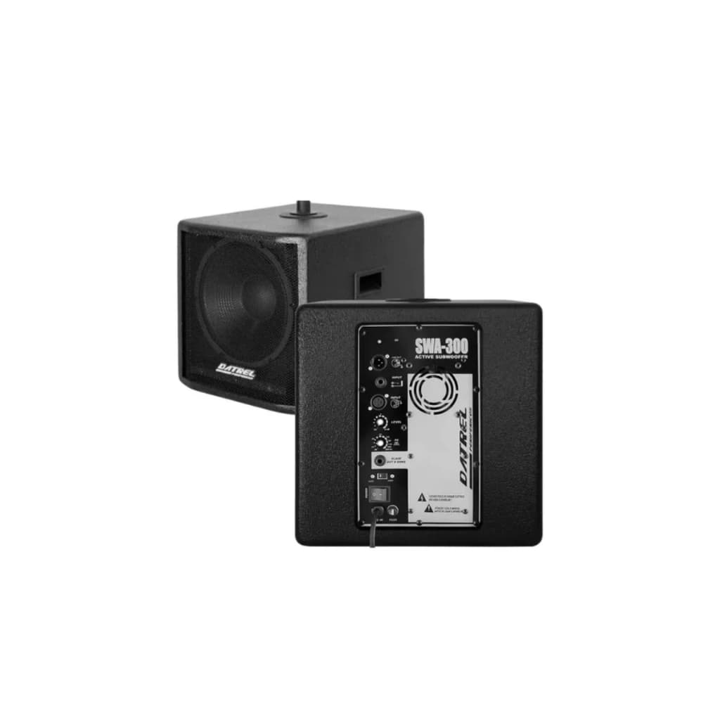 Sub Woofer Amplificado Grave Ativo 12 300 W Som Profissional