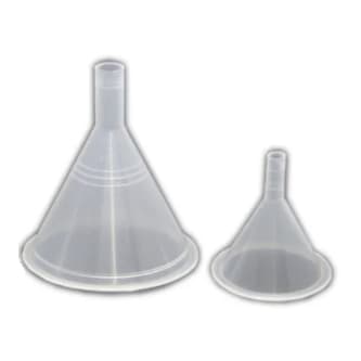 Funil em PP de Plástico Autoclavável Diametro 50mm ou 100mm (1 UNIDADE)
