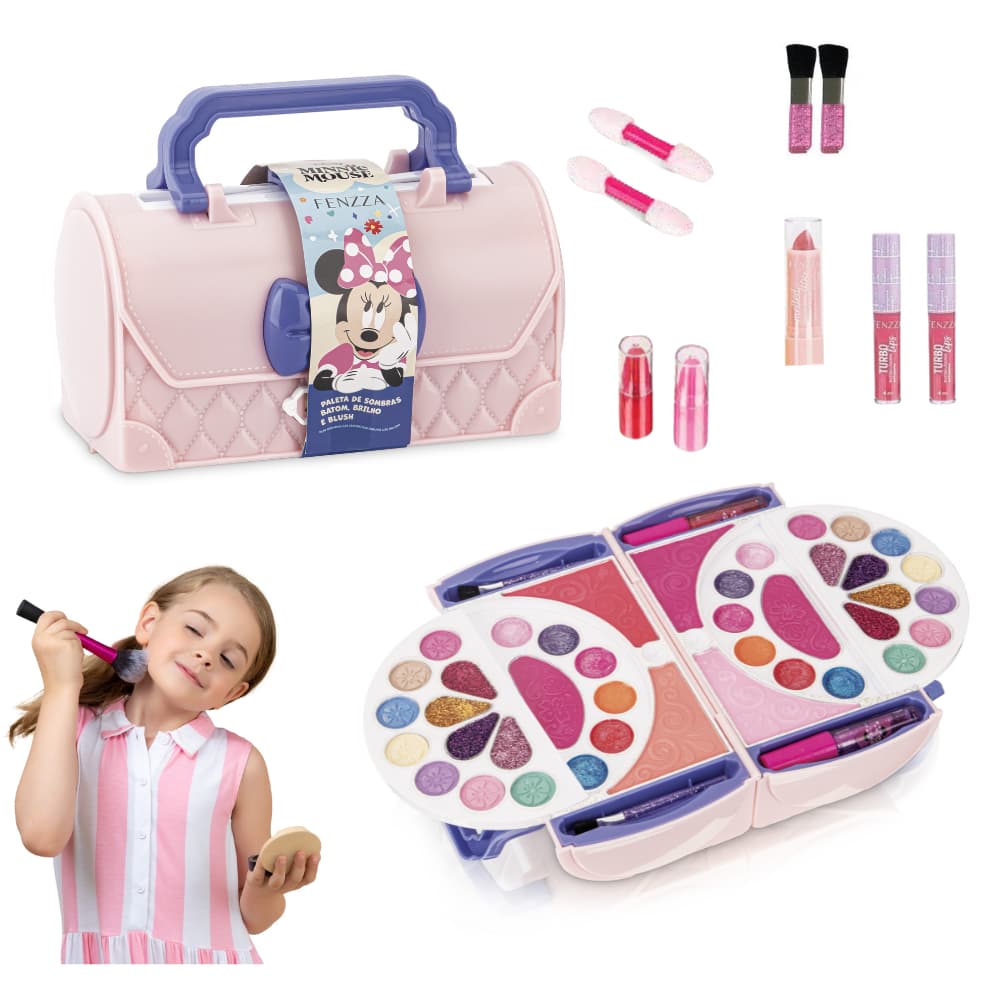 Maleta De Maquiagem Infantil - Brinquedo Menina