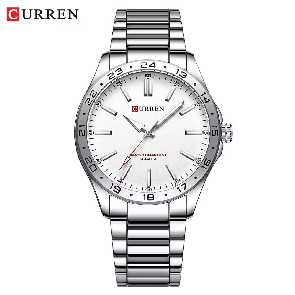 Relógio Masculino Curren 8452  Aço Inoxidável Original