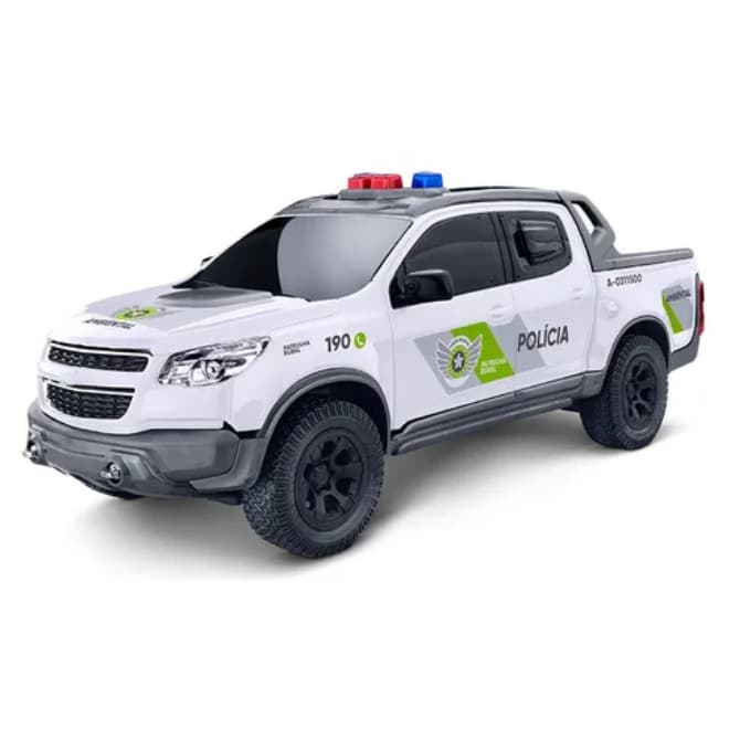 Miniatura Viatura Pick-up S10 Ambiental Roma Brinquedos