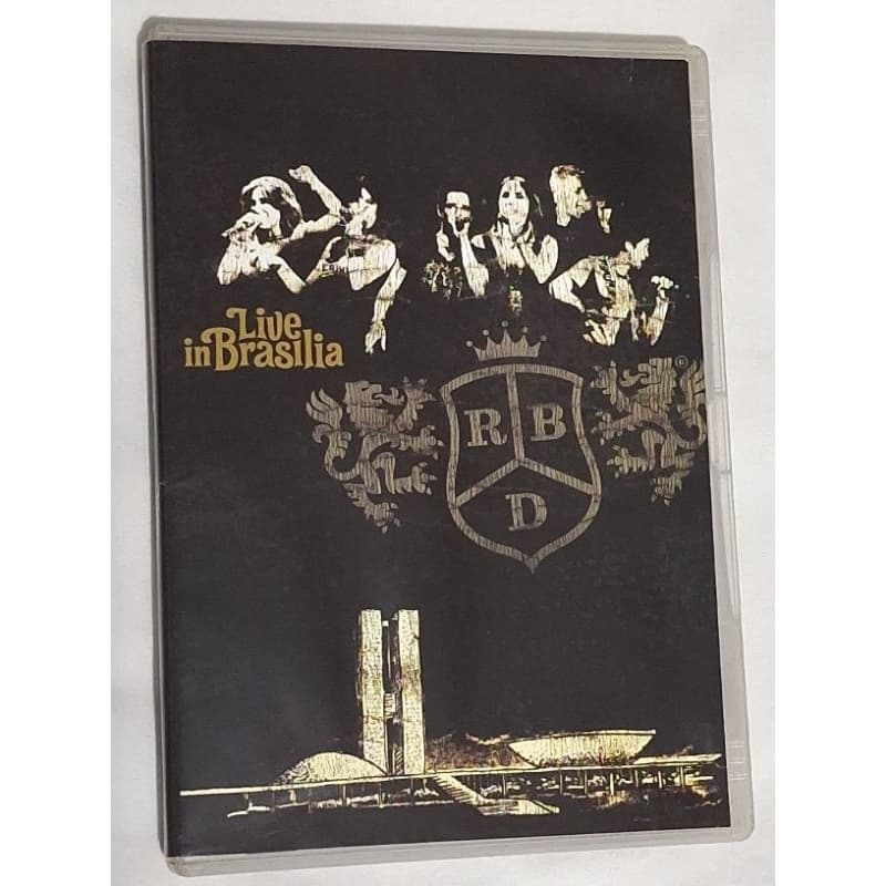 dvd RBD live brasilia RARISSIMO ( USADO VER FOTOS )