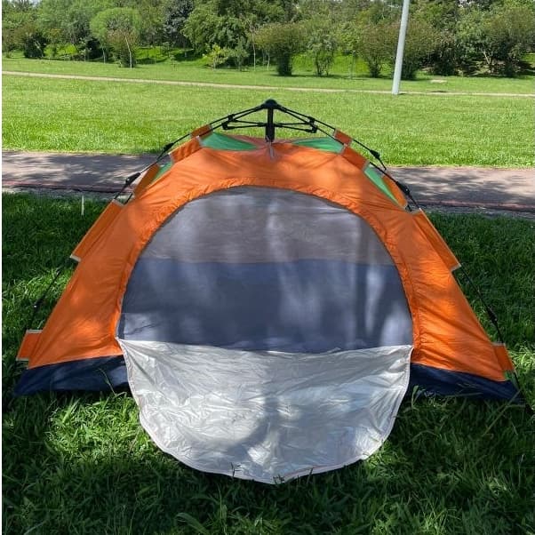 Barraca de Acampamento Semiautomática para 2 Pessoas
