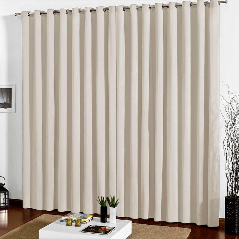 Cortina Blecaute 4,00x2,80 Para Sala Ou Quarto Corta Luz Black Cores