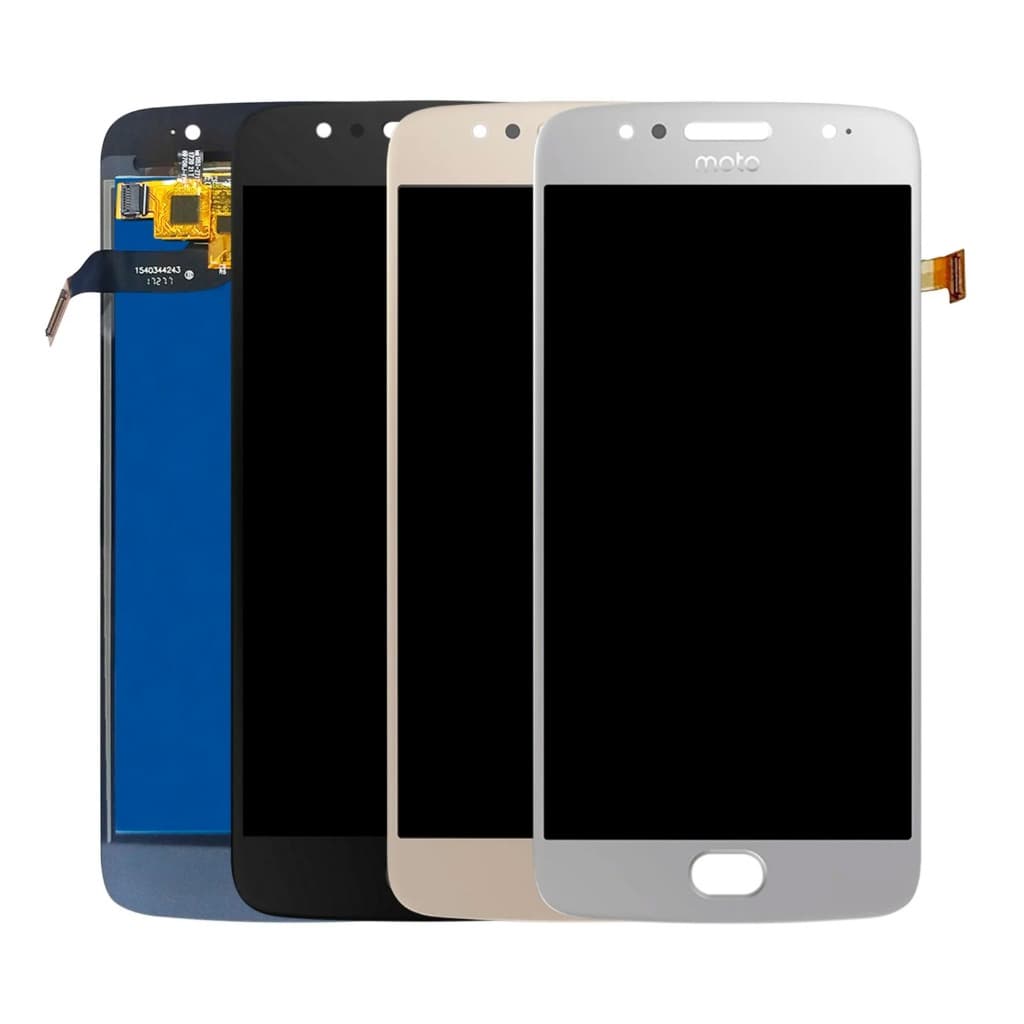 Tela Display Moto G5S Prata E Dourada Incell Sem Aro