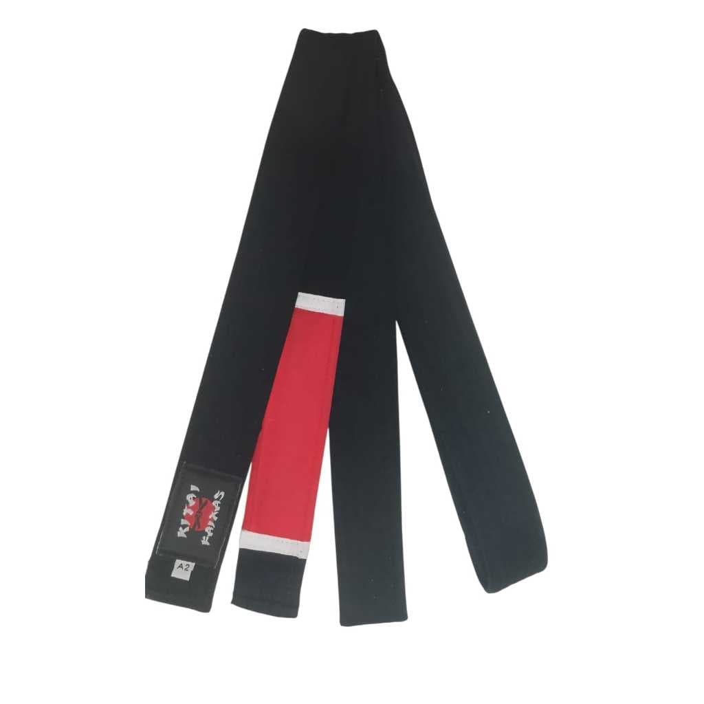 Faixa de Jiu Jitsu - PRETA COM GRAU