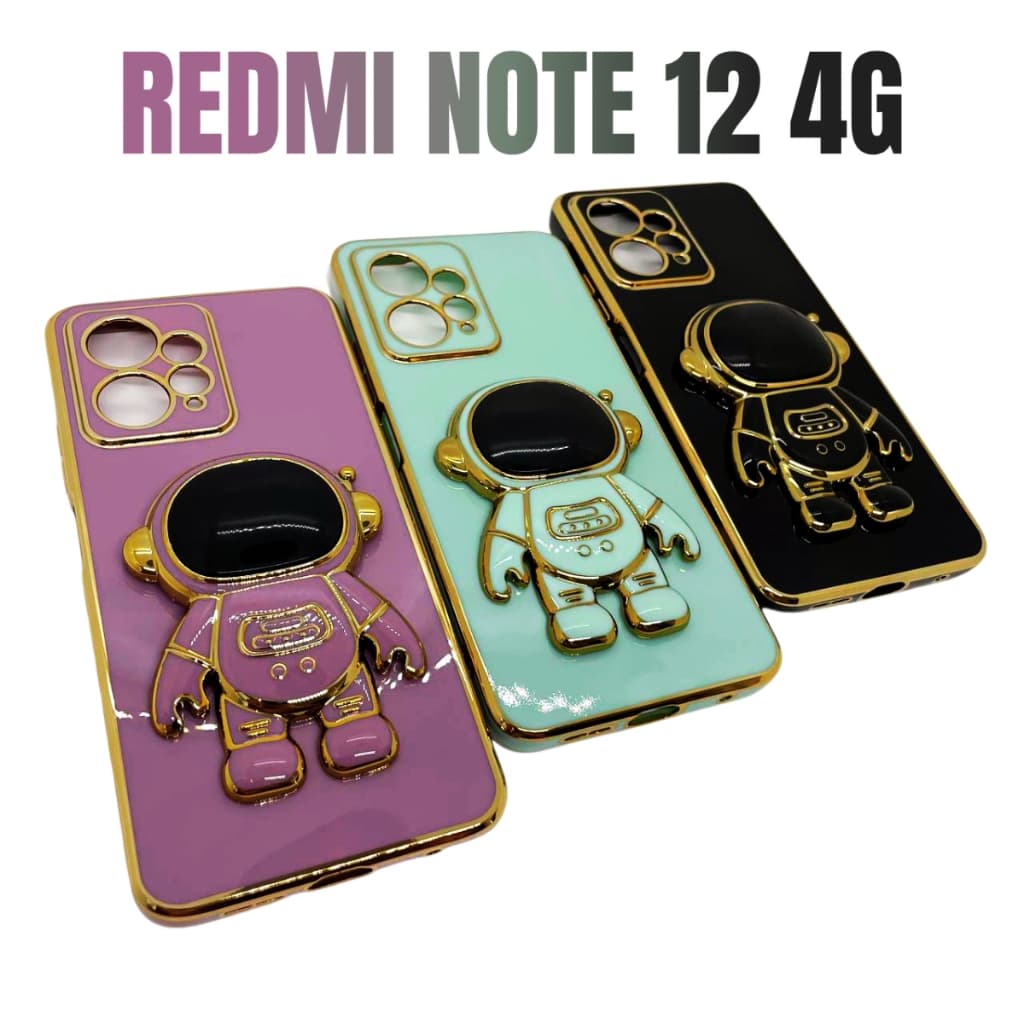 Capa Capinha de celular compatível com Redmi Note 12 4G Astronauta