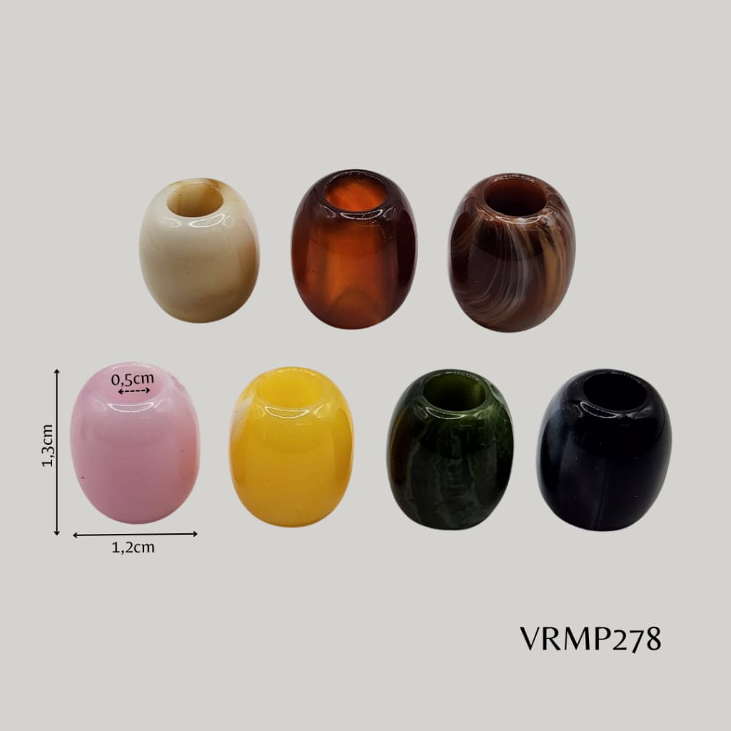 PONTEIRA DE PLASTICO ABS TARTARUGA BOLINHA CONTA COLORIDA