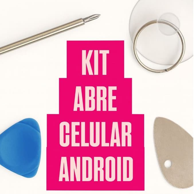 Ferramentas para manutenção celular - Compatível vários celulares Android