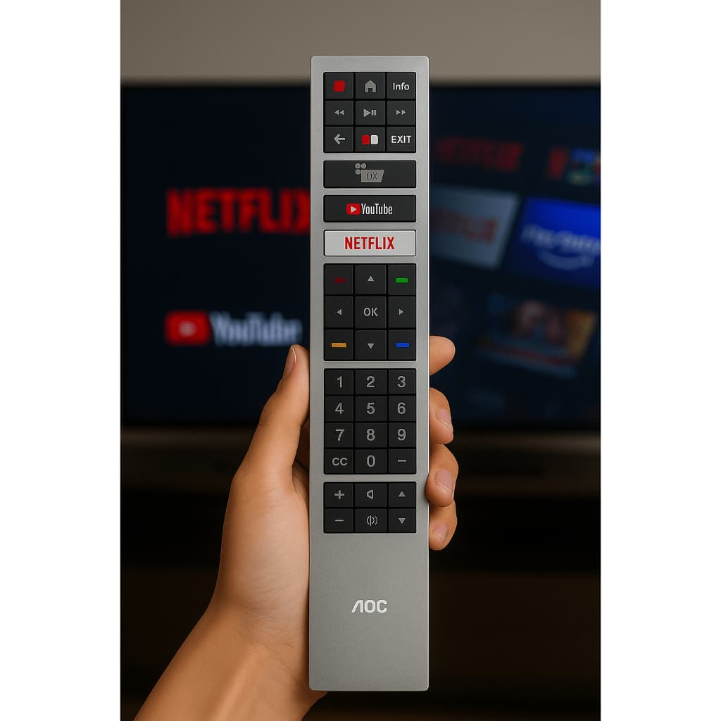 Controle Remoto AOC Smart para substituição