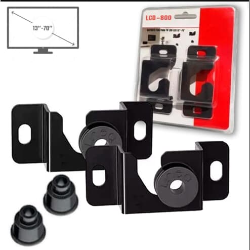 Suporte Universal LCD-800 para TV (12” a 80”) -  Resistente e Fácil Instalação
