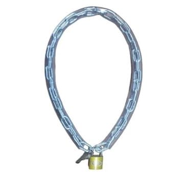 CORRENTE COM CADEADO 30MM PARA BICICLETA 5mm/60cm ENCAPADA/O
