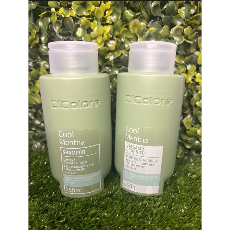 Kit Cool Mentha Shampoo e Bálsamo Dicolore 250g