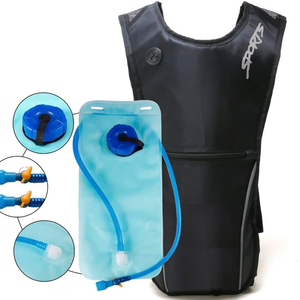 Mochila Hidratação 2 Litros Corrida E  Ciclismo