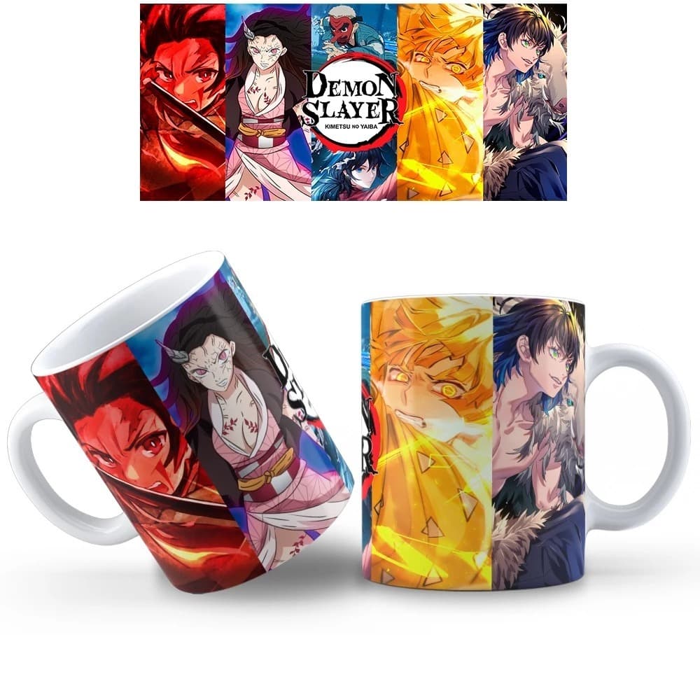 Caneca/Porcelana/Personalizada_Demon/slayer-Varios/Modelos