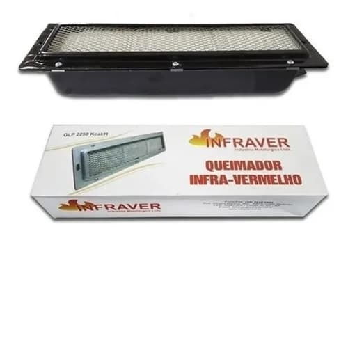 5 Queimadores Infravermelho P/fornos E Maq Frango Infraver