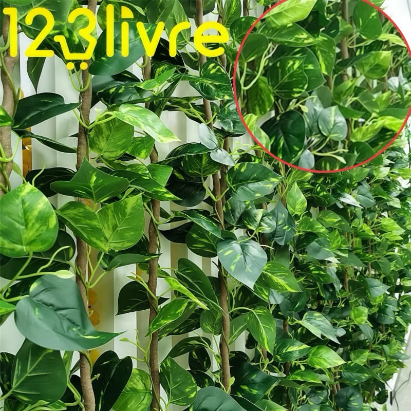 72 Metros Hera Verde Planta Artificial Trepadeira Ramas Folhagem Pendente
