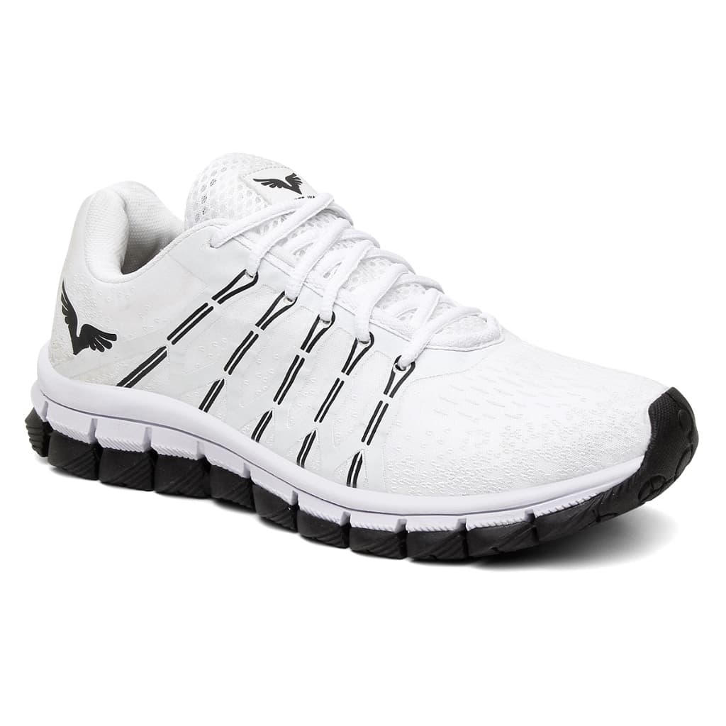 Tênis Nylon Masculino Esportivo – Cadarço – Grade Variada – Leve e Confortável
