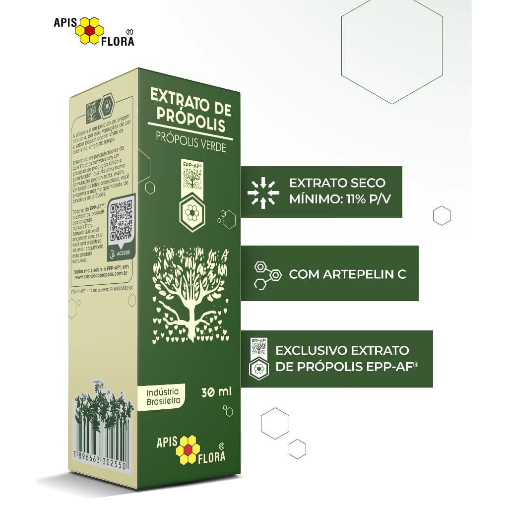KIT 2x Extrato de Própolis Verde Apis Flora 30mL