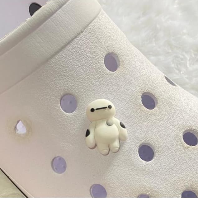 1 Pins/Bottons Emborrachados Para Babuche - BayMax