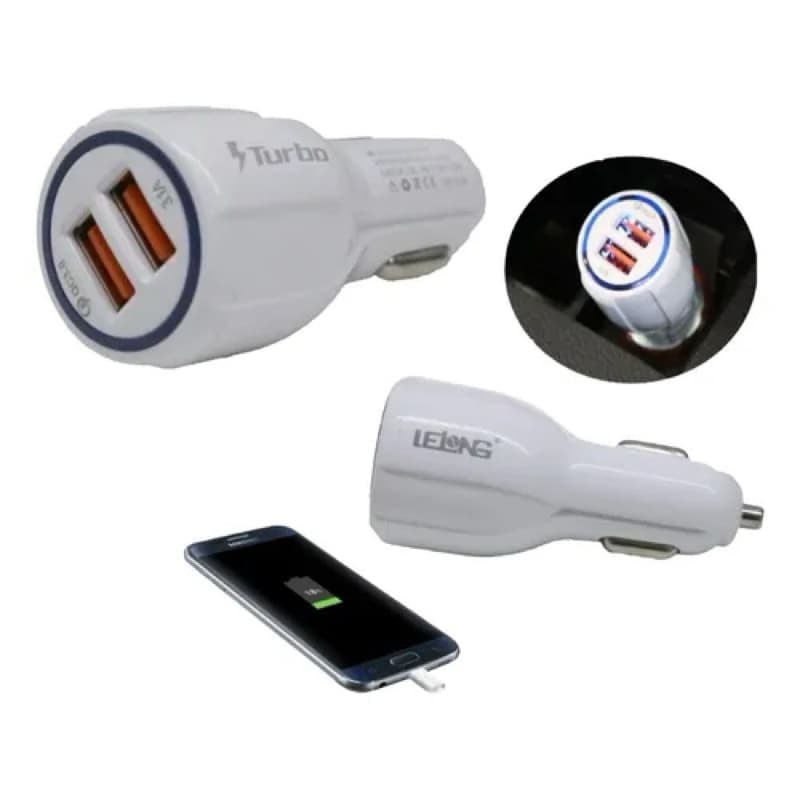 Carregador Automóvel Acendedor de Cigarro Bateria Iphone 15 iphone 16 Samsung Xiaomi Realme Motorola Carro Volkswagen