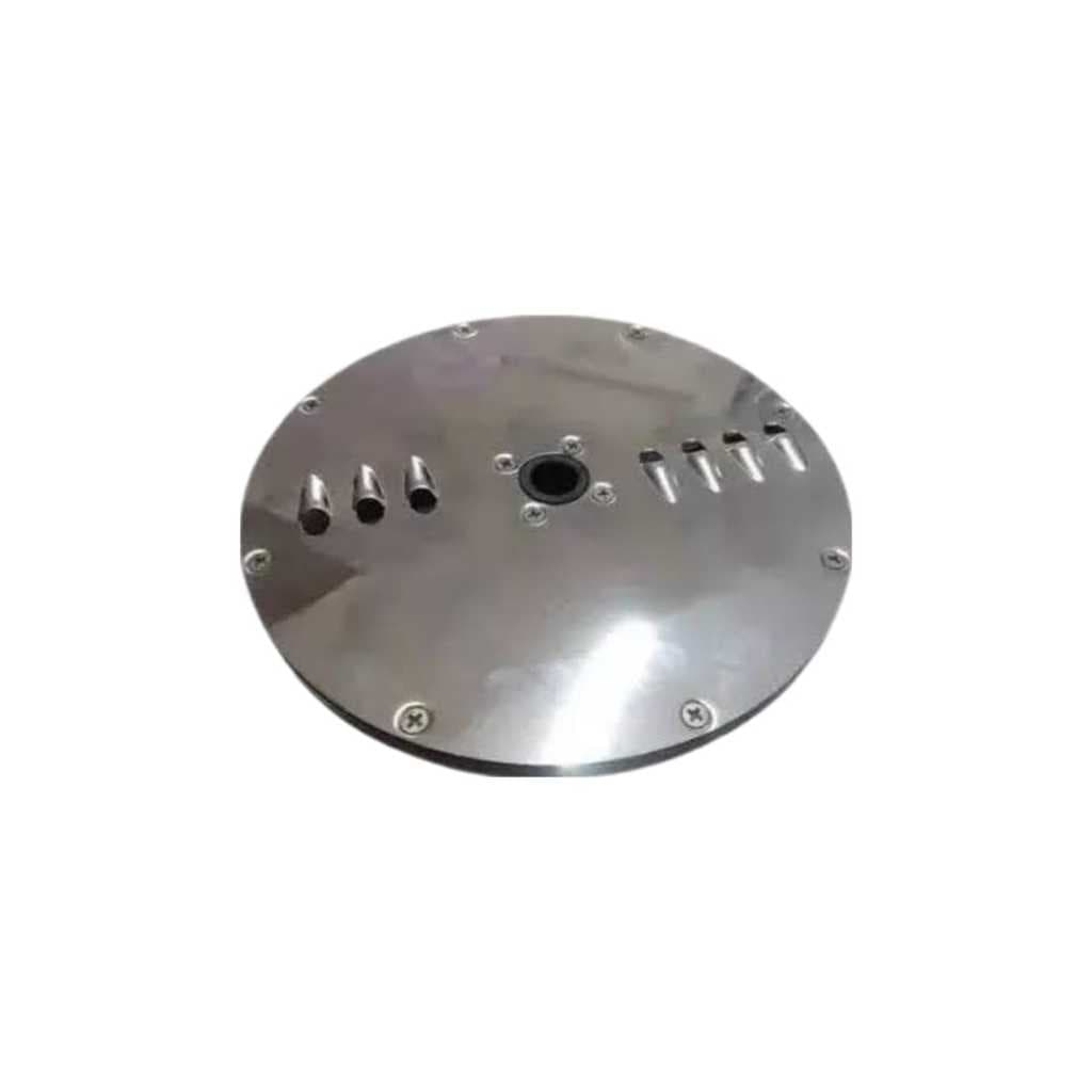 Disco Base Desfiador 8mm Ralador Alimentos Metvisa Rda 20cm