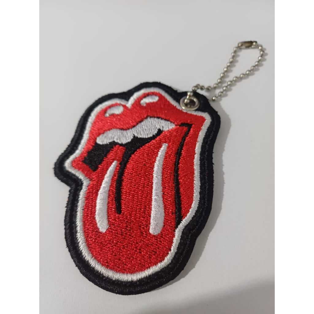 Chaveiro bordado - The Rolling Stones