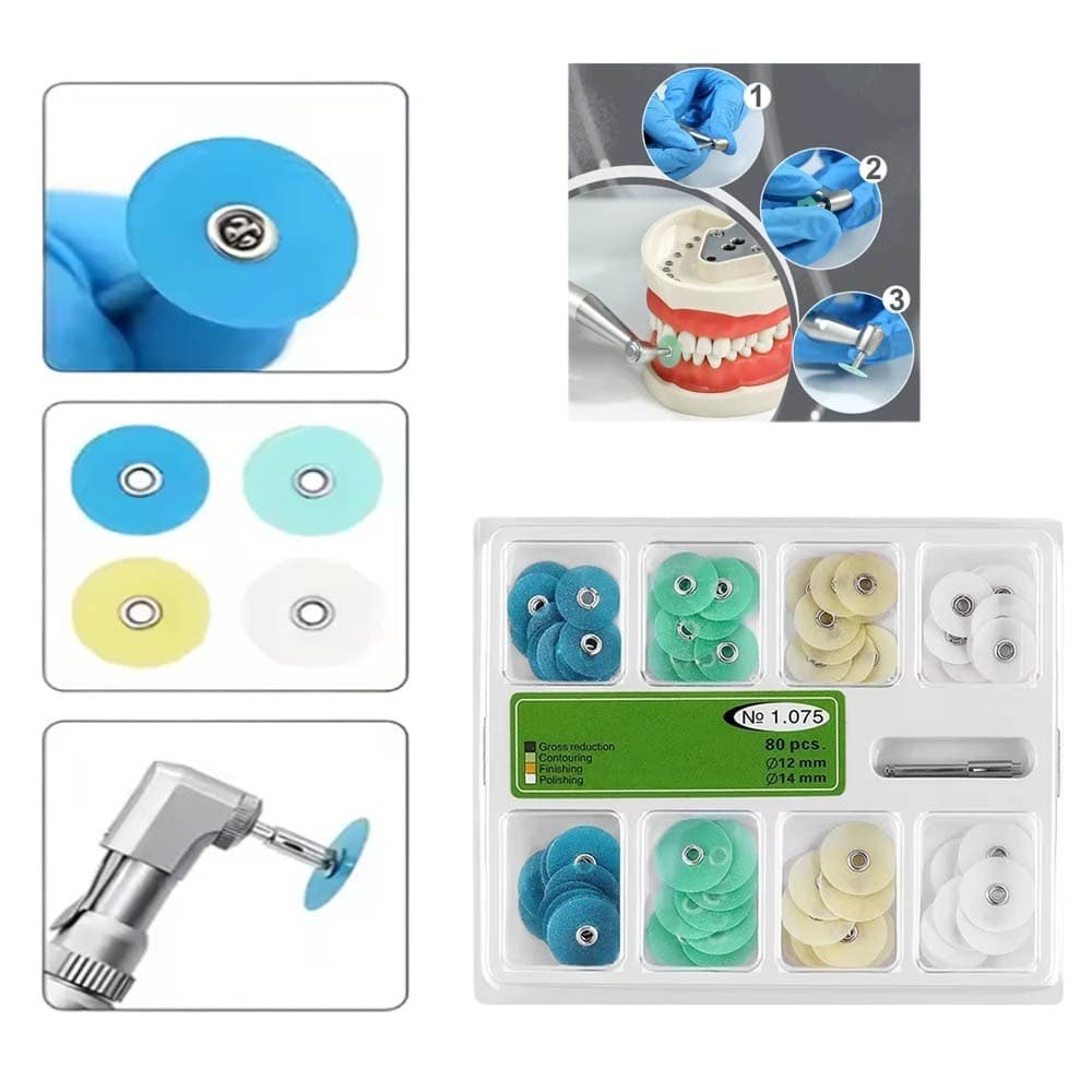 Kit 80 De Discos De Polimento 1.071 E 1.075
