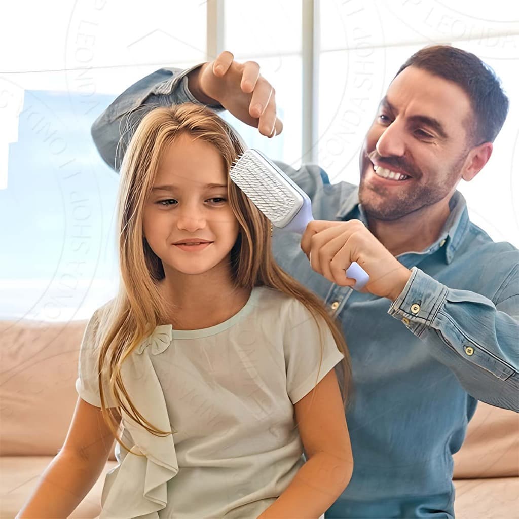 The Wet Detangler: Escova Desembaraçadora Especial para Cabelo Molhado – Protege os Fios