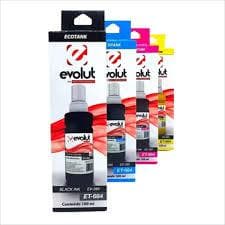 kit refil de tinta compativel Epson 544/504 4 cores cyano,magenta,amarelo,preto