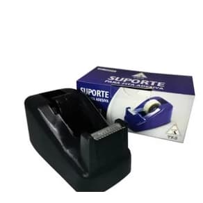 Suporte Porta Durex Para Fita Adesiva Pequeno Preto TKS