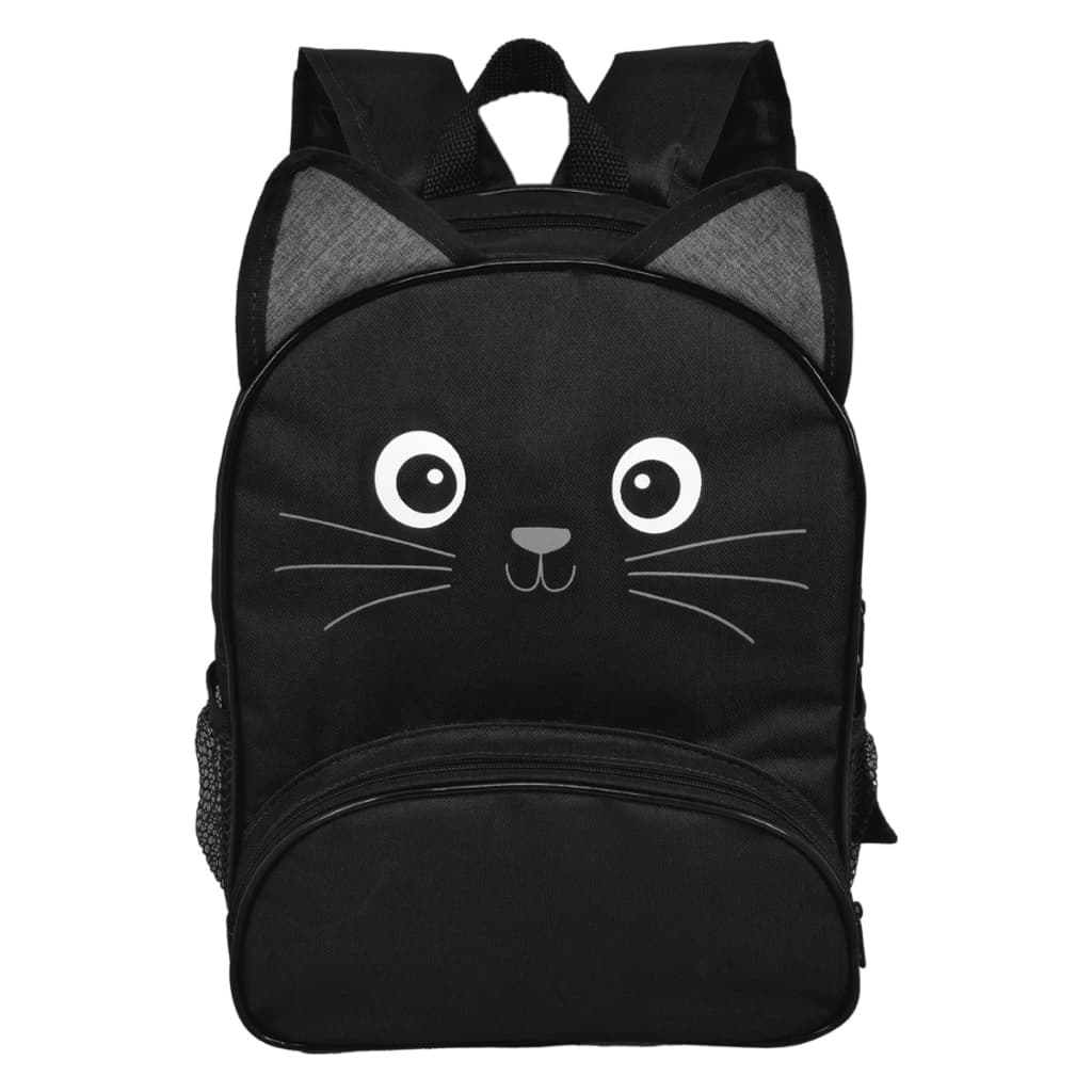 Mochila Infantil Gatinho Escolar Reforçada 12L Moderna Confortável Volta às Aulas