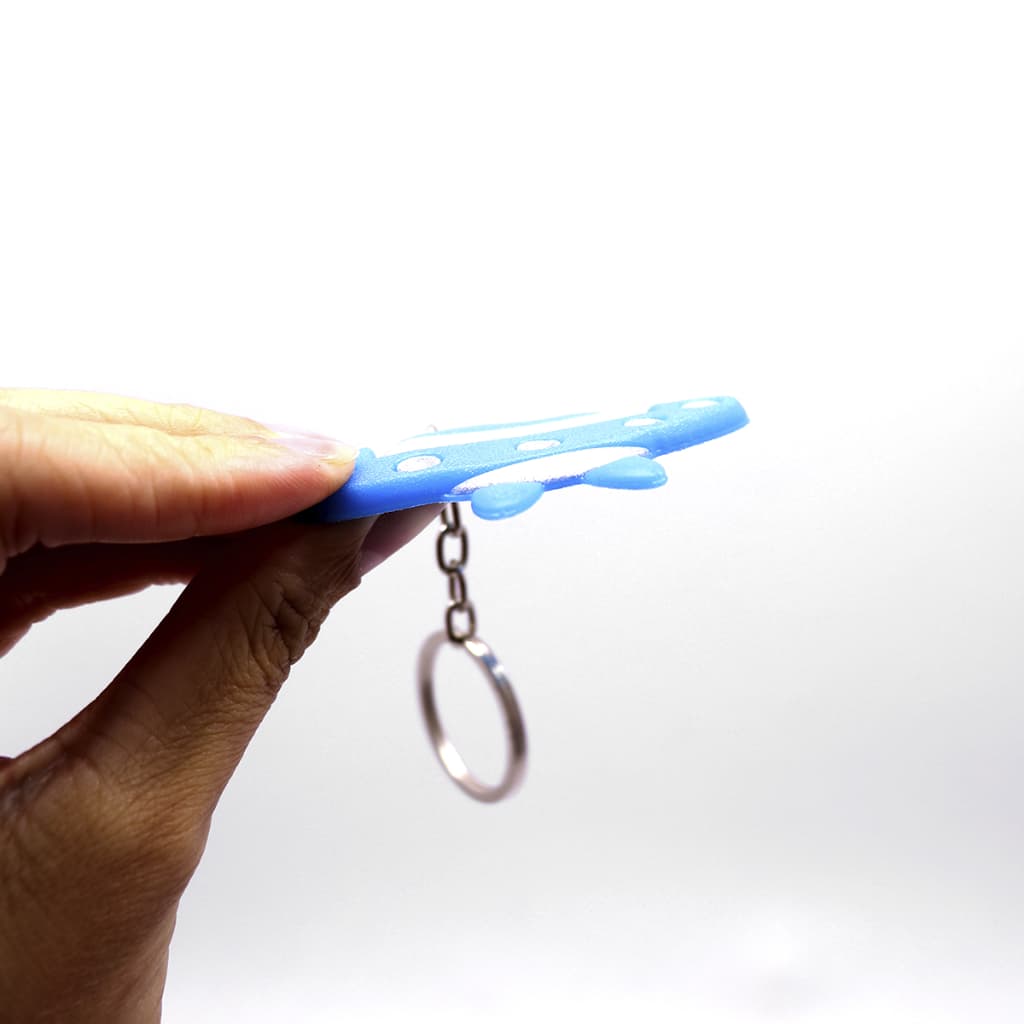 Chaveiro Disco Voador para bolsas, malas e chaveiros