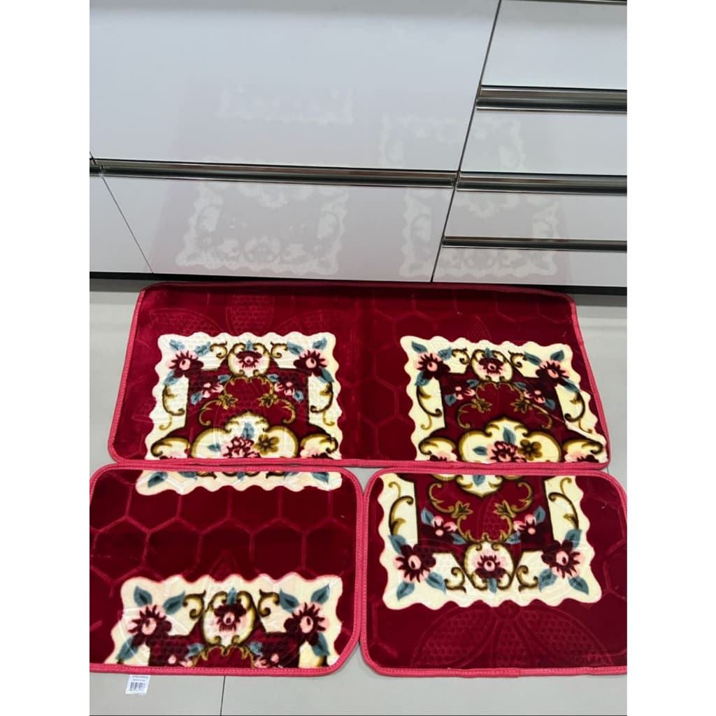 Jogo Cozinha 3 Peças Floral Antiterrapante!