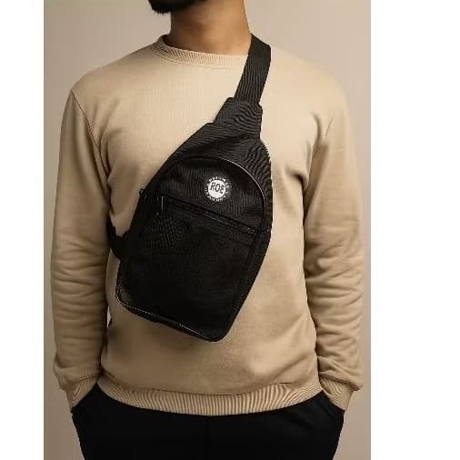 Bolsa Mochila Feminina Masculina Pequena Transversal Unissex