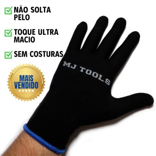 Par de Luva para Envelopamento adesivos e Insulfilme MJ Tools