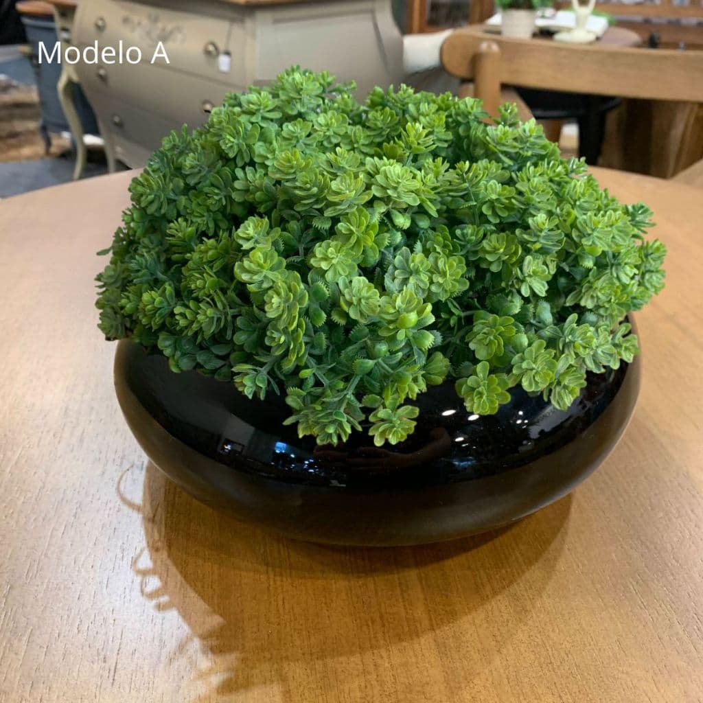 ENVIO FULL 3 Mini Buquê de Folhagem Artificial Decoração de Vaso ou Arranjo Planta Decorativa Verde