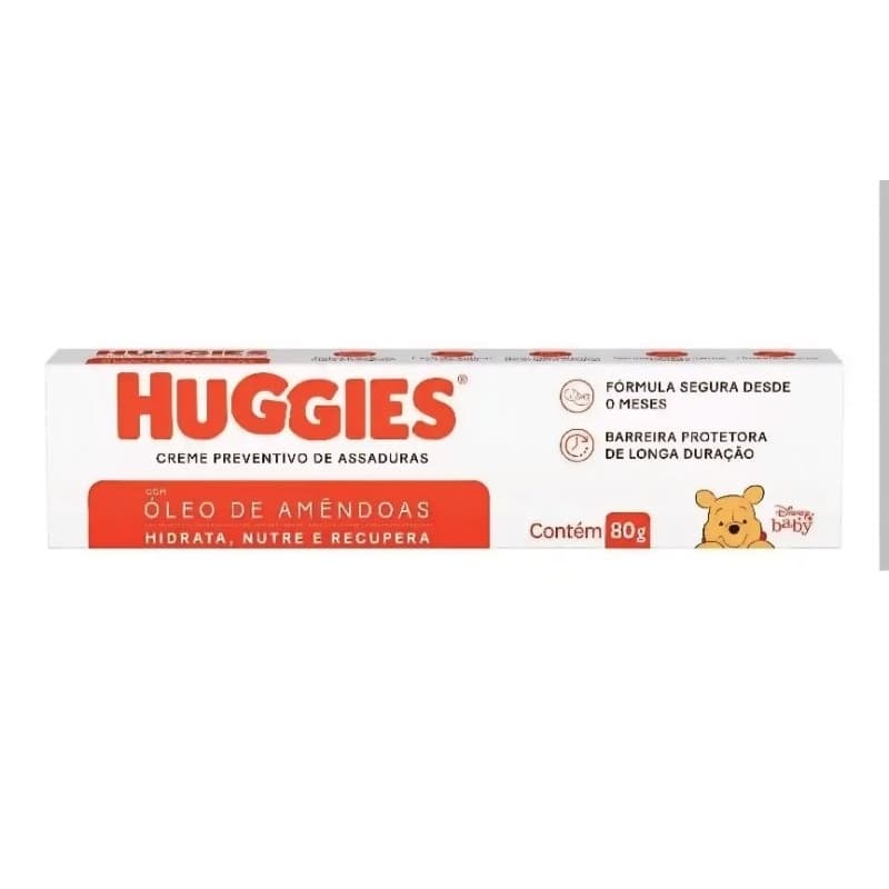 Creme Huggies Preventivo de Assaduras Pomada 80g