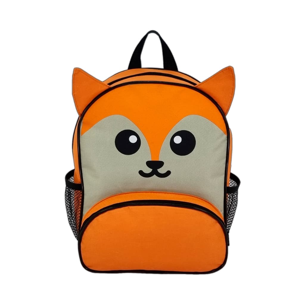Mochila Infantil Raposa Escolar Animais 12L Confortável Resistente Passeio Menino Menina